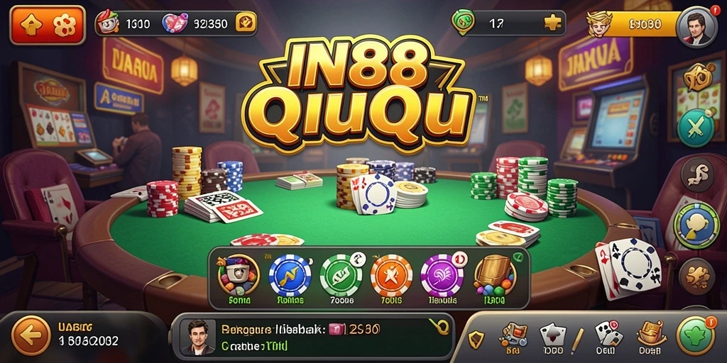 Screenshot gameplay QiuQiu yang mendebarkan di IN88.