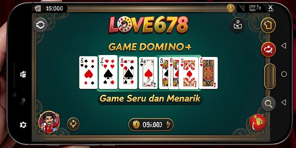 Gameplay seru Domino dengan tampilan grafis menarik.
