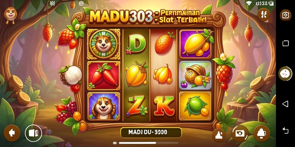 Tampilan menarik dari gameplay slot MADU303 yang seru.