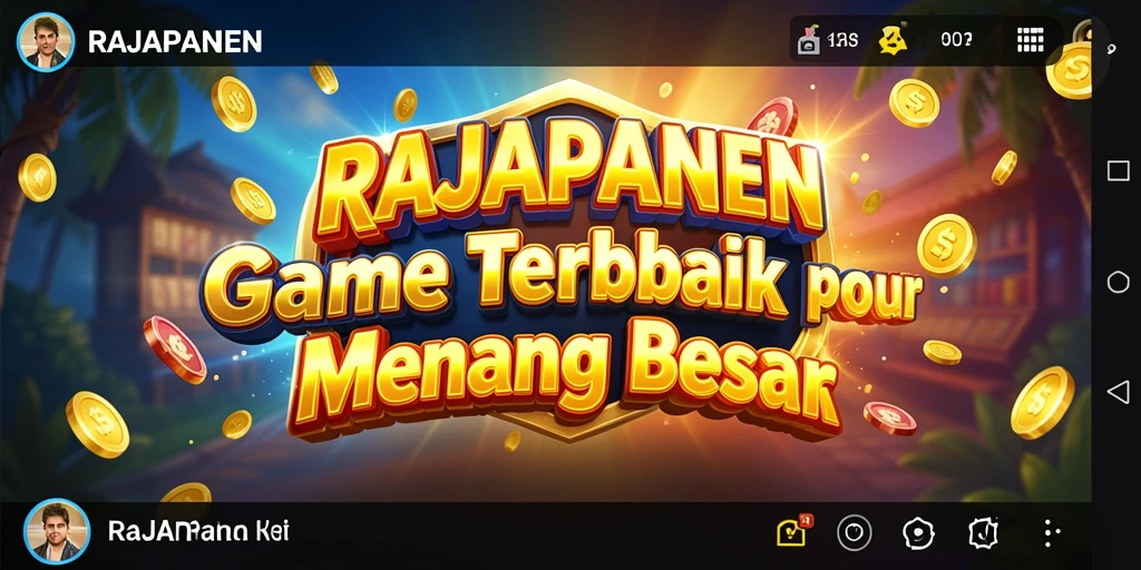 Tampilan gameplay RAJAPANEN yang seru dan menegangkan.