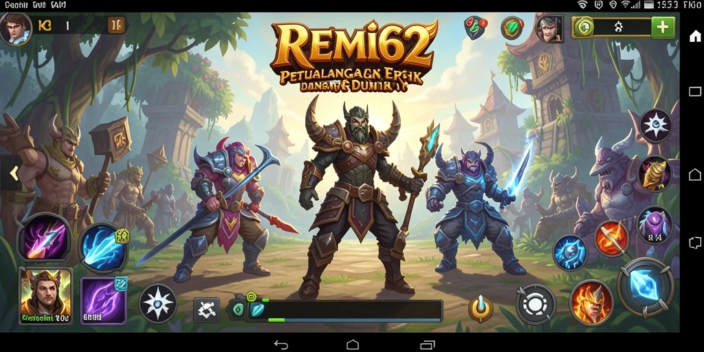 Tampilan gameplay menakjubkan dari REMI62 yang memikat.