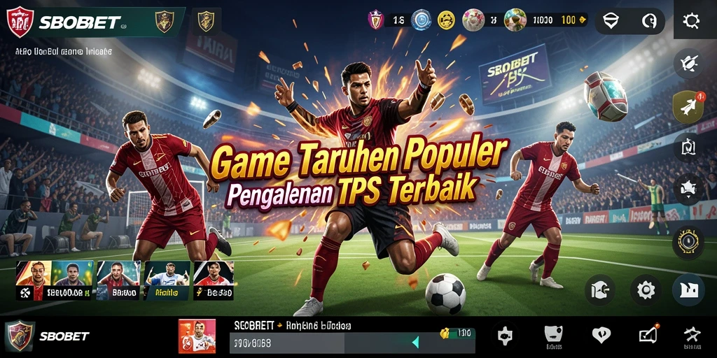 Tampilan gameplay menarik dari SBOBET dalam kategori TPS.